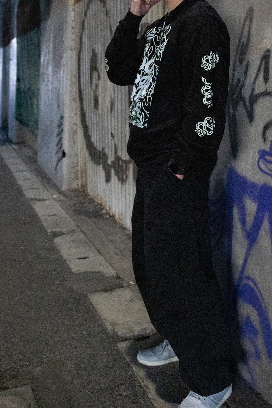 PBA W-logo ロングスリーブTシャツ　熱帯仕様