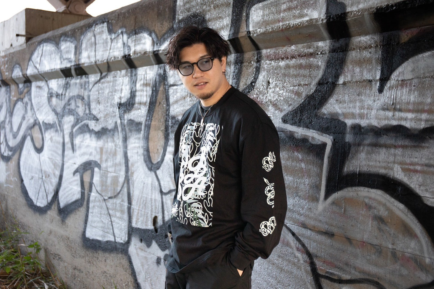 PBA W-logo ロングスリーブTシャツ　熱帯仕様