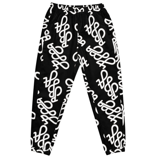 PBA 柄 ジョガーパンツ / Black